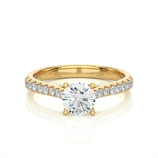 Picture of A Stunning 0.60 Carat Solitaire Ring.