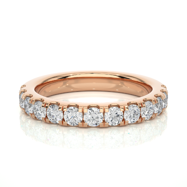 Picture of 1 Carat Lab Grown Diamond Pave Setting Eternity Band.