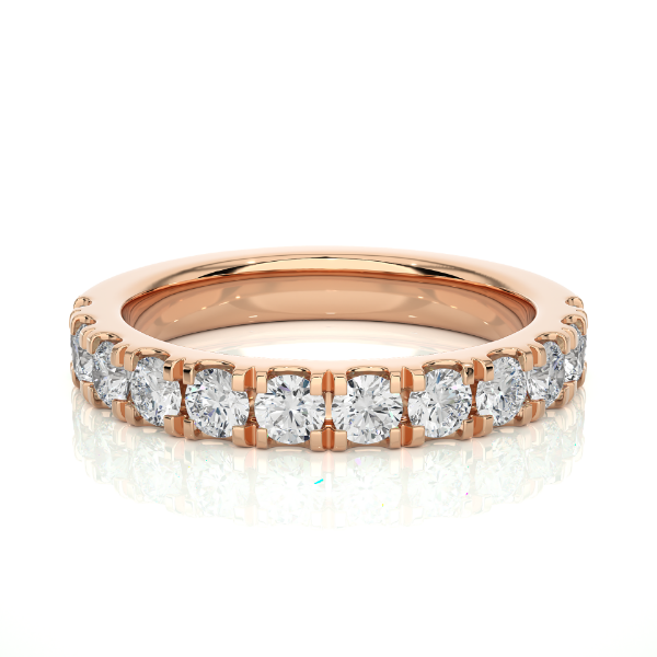 Picture of 1 Carat Lab Grown Diamond Pave Setting Eternity Band.