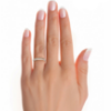 Picture of Double Row Diamond Band With A Sleek Channel design- 1ctw Diamonds