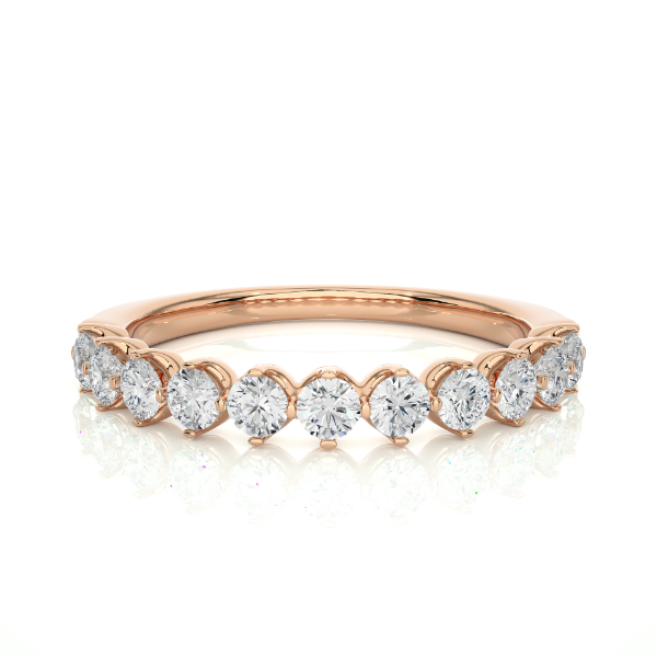 Picture of Elegant Band With A Row Of Sparkling 0.60ct Round Cut Diamonds.