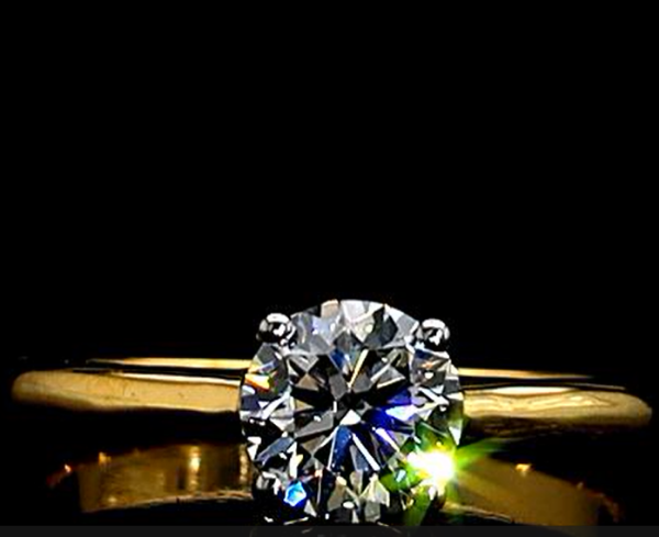 Picture of 1 Carat Solitaire Diamond Ring.