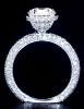 Picture of 3 Carat Solitaire Oval Cut Ring.(4.60 Ctw Diamonds)