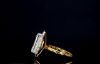 Picture of 7 Carat Emerald Cut Diamond Halo Ring.(8 ctw Diamonds)