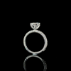 Picture of 2.50 Carat Solitaire Radiant Lab Grown Diamond Ring (4 Ctw Diamonds)