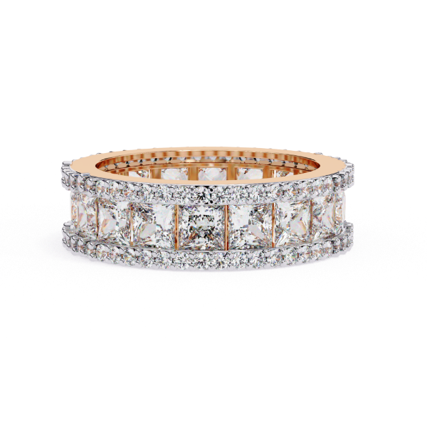 Picture of Elegant Eternity Band With 3.50 Ct of Intricate Brilliance.