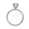 Picture of 2.50 Carat Emerald Cut Lab Grown Diamond Ring.