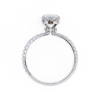Picture of 1.25 Carat Pear Solitaire Ring Adorned with Smaller Diamonds.( 1.55 CTW Diamonds)