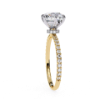 Picture of 2 CT Elegant diamond solitaire ring with a gold band.(2.30 CTW Diamonds)