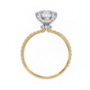 Picture of 2 CT Elegant diamond solitaire ring with a gold band.(2.30 CTW Diamonds)