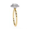 Picture of 2 Carat Timeless Halo Cushion Solitaire Diamond Ring ( 2.13 CTW Diamonds)