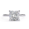 Picture of A Dazzling 2.30 Carat Princess Cut Diamond solitaire Ring.(2.40 CTW Diamonds)