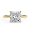 Picture of A Dazzling 2.30 Carat Princess Cut Diamond solitaire Ring.(2.40 CTW Diamonds)