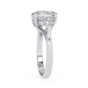 Picture of Celestia 2.10 CT Oval Center With Diamond Side Stones Ring( 2.50 CTW Diamonds)