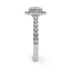 Picture of 1.30 Carat Solitaire Ring With Round Cut Center And Pave Halo Design.(1.81 CTW Diamonds)