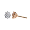 Picture of 2.50 Carat Everglow Eight Prong Solitaire Studs.