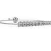 Picture of 50 cent Round Cut Lab Grown Diamond Pave Bracelet.