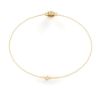 Picture of Round Cut Lab Grown Diamond Halo Bracelet.