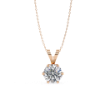 Picture of 2.15 Carat Round Cut Solitaire Six Prong Pendant (Without Chain)