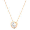 Picture of 1.10ct round solitaire bezzel setting pendant (Without Chain)