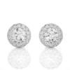 Picture of The perfect halo of glamour with 1.90 carat round diamond studs