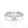 Picture of A Stunning 0.60 Carat Solitaire Ring.(0.85 CTW Diamonds)