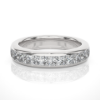 Picture of Simple Yet Stylish Princess Band With a Textured Detail - (1.10 CTW Diamonds)