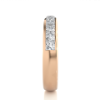 Picture of Elegant Band Featuring A Row Of Princess Cut Diamonds- 0.55ctw Diamonds