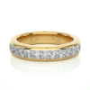 Picture of Elegant Band Featuring A Row Of Princess Cut Diamonds- 0.55ctw Diamonds
