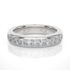 Picture of Elegant Band Featuring A Row Of Princess Cut Diamonds- 0.55ctw Diamonds