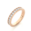 Picture of Eternity Band Featuring Round Cut Diamonds In A Channel Setting - 1.10ctw Diamonds