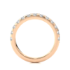 Picture of 1.01 Carat Lab Grown Diamond Pave Setting Eternity Band.