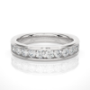 Picture of 1 Carat Lab Diamond Half Eternity Band.