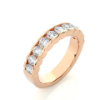 Picture of 1 Carat Lab Grown Diamond Band in Channel Setting.