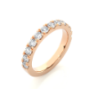 Picture of 1 Carat Lab Grown Diamond Pave Setting Eternity Band.