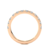 Picture of 1 Carat Lab Grown Diamond Pave Setting Eternity Band.