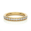 Picture of A Classic lab Grown Diamond Eternity Band.