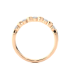 Picture of Bezel Set 0.50ct Diamonds In a Unique Pattern.