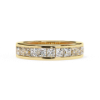 Picture of Regal Princess Gold Band Ring -1.10ctw Diamonds