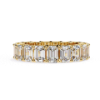 Picture of 5Carat Emerald Cut Lab Grown diamond Eternity Band