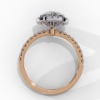 Picture of 1.50 Carat Solitaire Lab Grown Diamond Ring ,Designed to Shine Forever.(1.86 Ctw Diamonds)