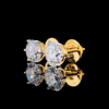 Picture of Elegant 5 Carat Total Solitaire Earrings.