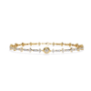 Picture of 0.80CT Floral Diamond Bracelet With Elegant Detailing.