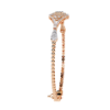 Picture of 1.07 Carat Round Diamond Bracelet With A Cluster Design.