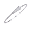 Picture of 0.55CT Sleek Diamond Bracelet With A Bold Arrow Motif.