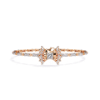 Picture of Regal Bracelet With Princess Cut Center And Round Diamond Accents.