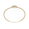 Picture of Striking Bracelet Featuring A Layered Diamond Sphere.