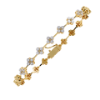 Picture of Elegant Floral Diamond Bracelet.