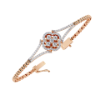Picture of Graceful Floral Diamond Bracelet.