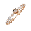 Picture of Modern Diamond Bracelet With Circular Flair.